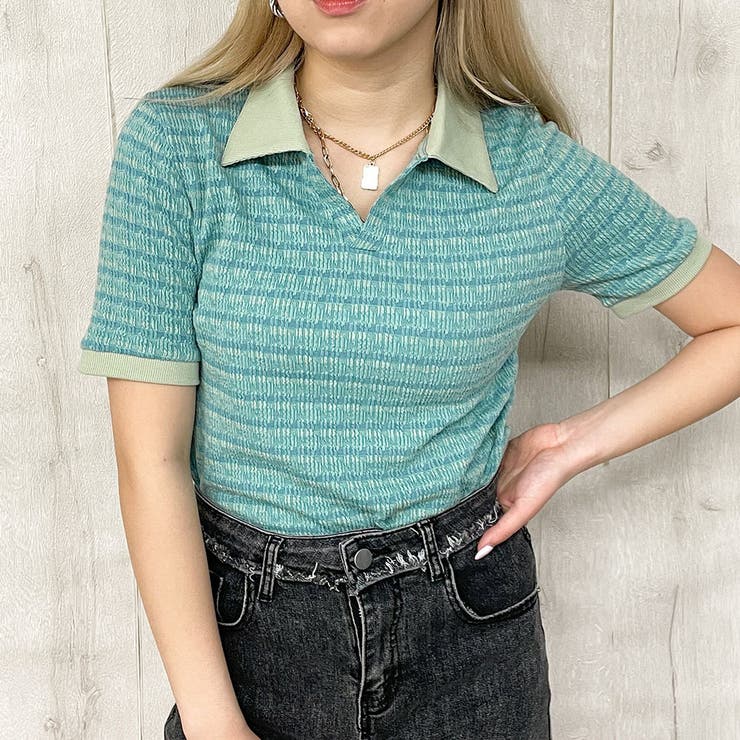 シャーリング襟付きプルオーバー | GORGE  | 詳細画像10 