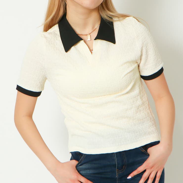 シャーリング襟付きプルオーバー | GORGE  | 詳細画像6 