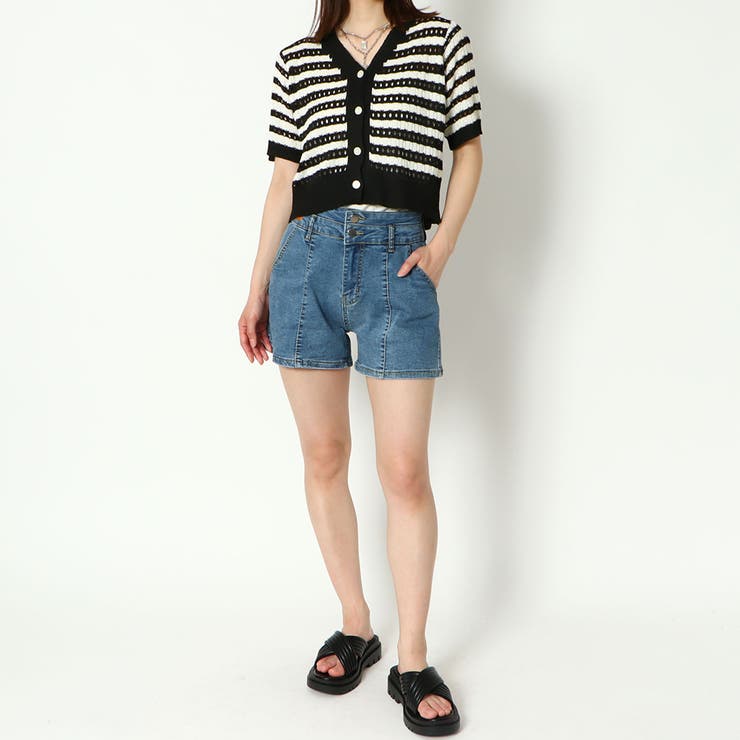 透かしボーダーカーディガン | GORGE  | 詳細画像9 