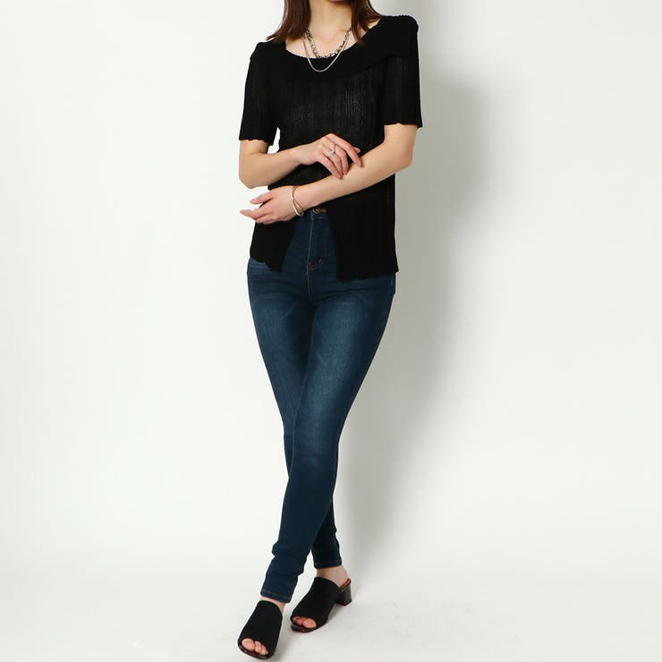 リブアミスリットニット | GORGE  | 詳細画像11 