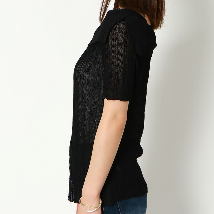 リブアミスリットニット | GORGE  | 詳細画像3 