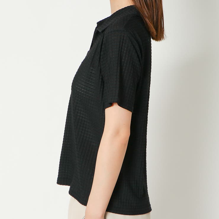 シアージャガード襟付きプルオーバー | GORGE  | 詳細画像3 