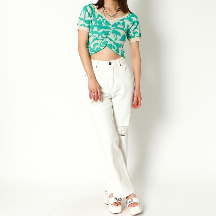 ジャガードショートニット | GORGE  | 詳細画像9 