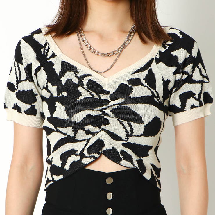 ジャガードショートニット | GORGE  | 詳細画像2 