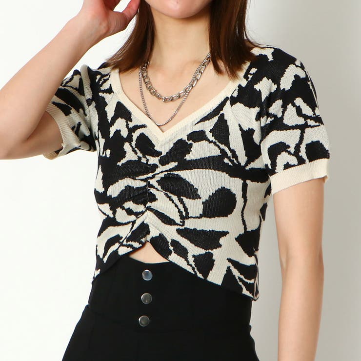 ジャガードショートニット | GORGE  | 詳細画像5 