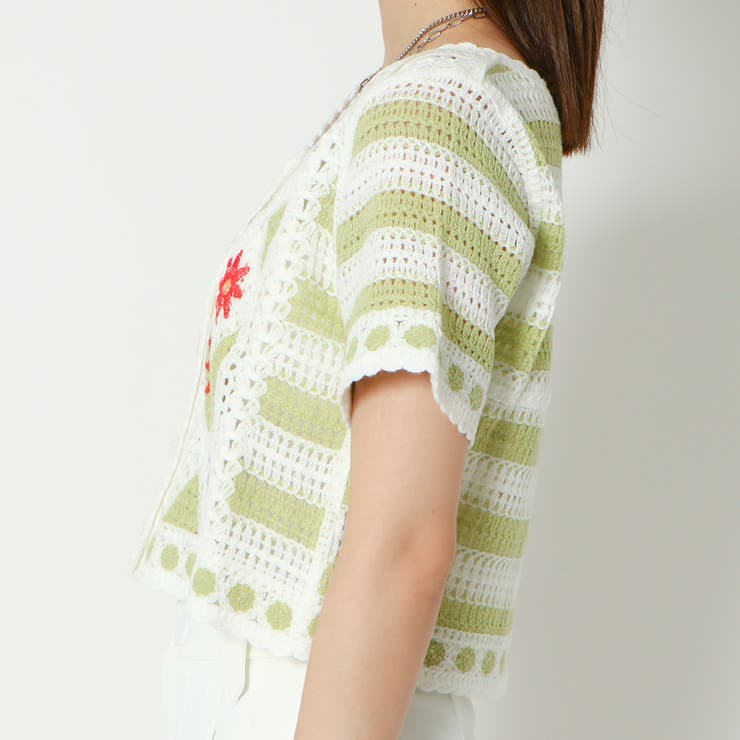 多色花柄カーディガン | GORGE  | 詳細画像3 