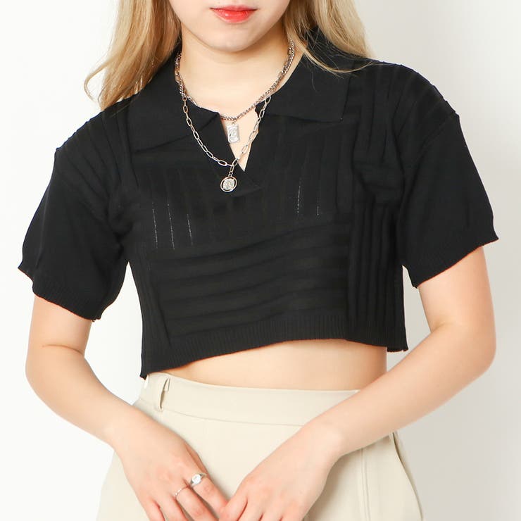 パターン編みスキッパーＴＯＰＳ | GORGE  | 詳細画像8 