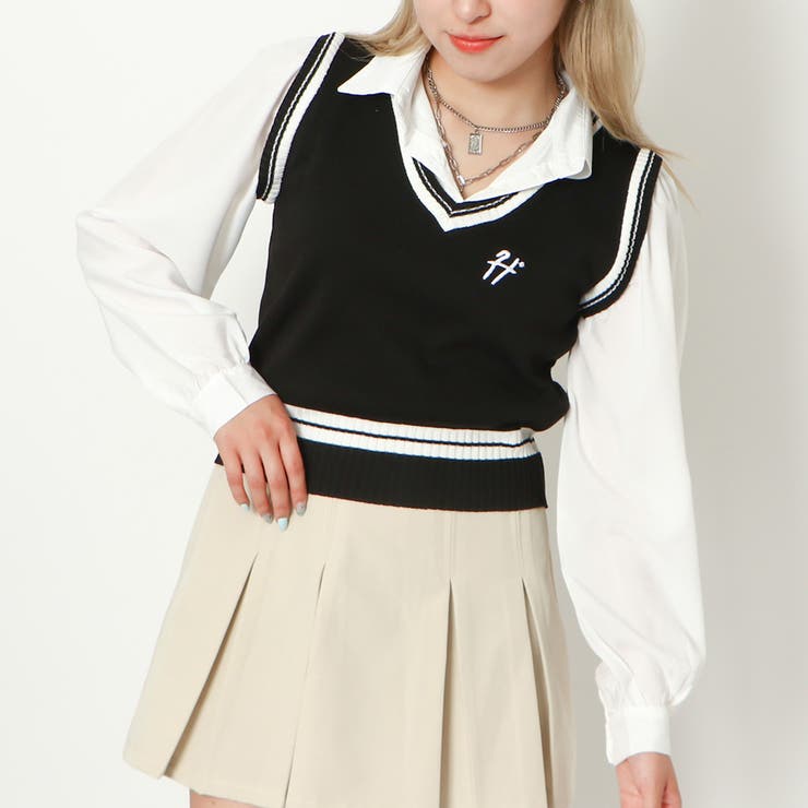 レイヤードベスト＋シャツ | GORGE  | 詳細画像9 