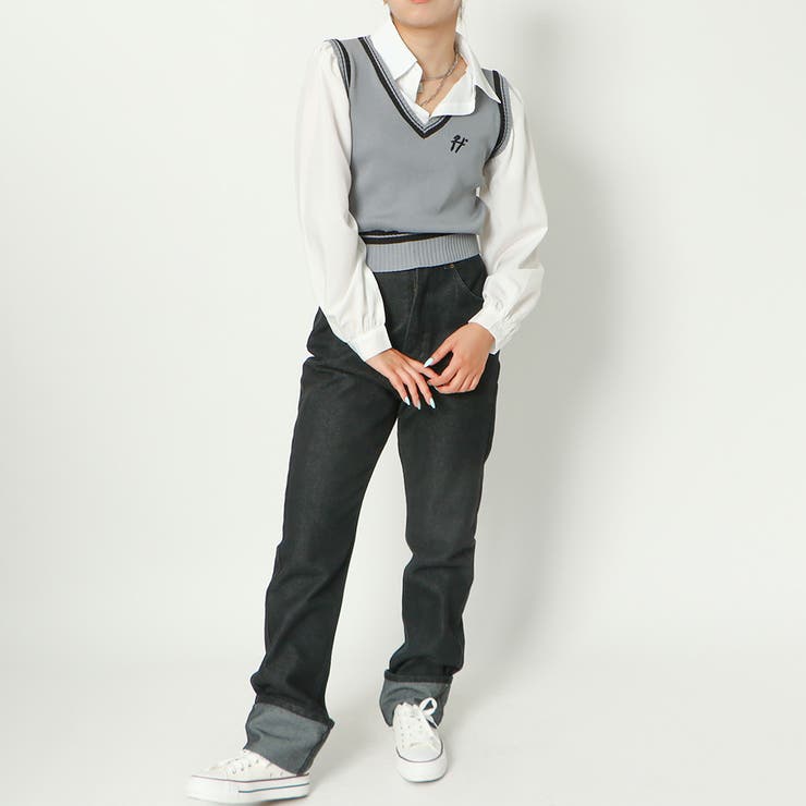 レイヤードベスト＋シャツ | GORGE  | 詳細画像12 