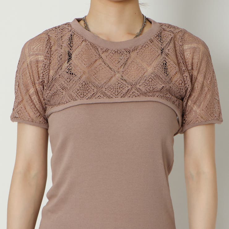 キャミワンピース＋メッシュプルオーバー | GORGE  | 詳細画像2 