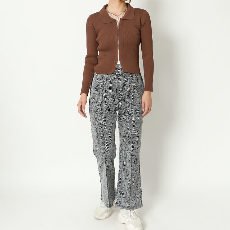 襟付きＺＩＰカーディガン | GORGE  | 詳細画像16 