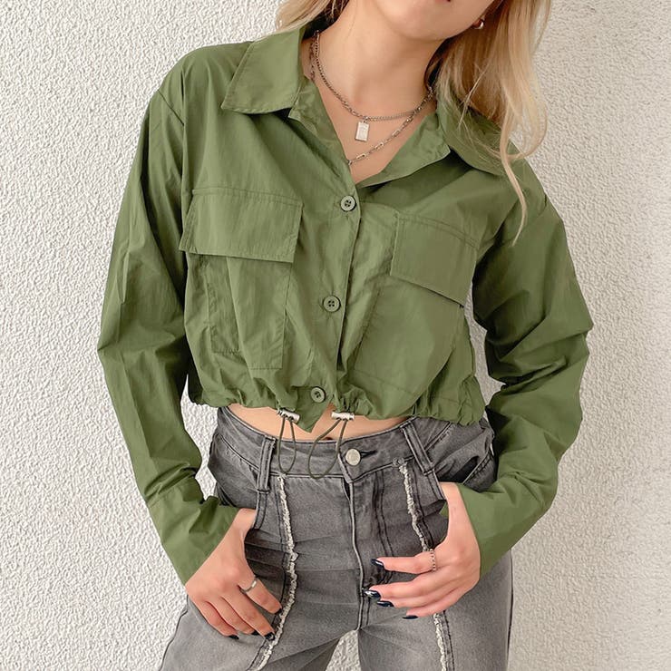 短丈シャツブルゾン | GORGE  | 詳細画像14 