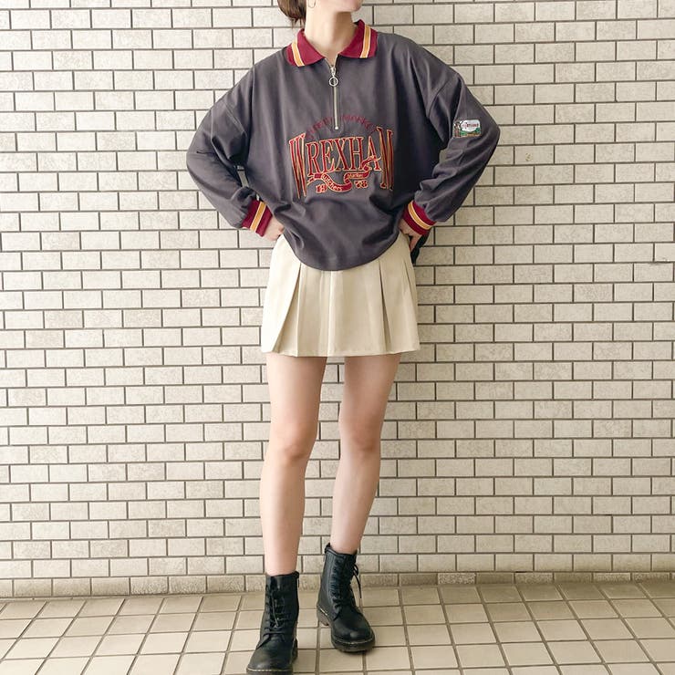 襟付き刺しゅう長袖Ｔシャツ | GORGE  | 詳細画像12 