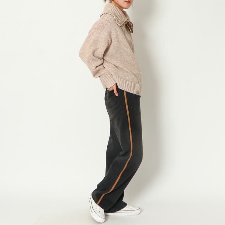 ハーフＺＩＰオーバーニットプルオーバー | GORGE  | 詳細画像13 