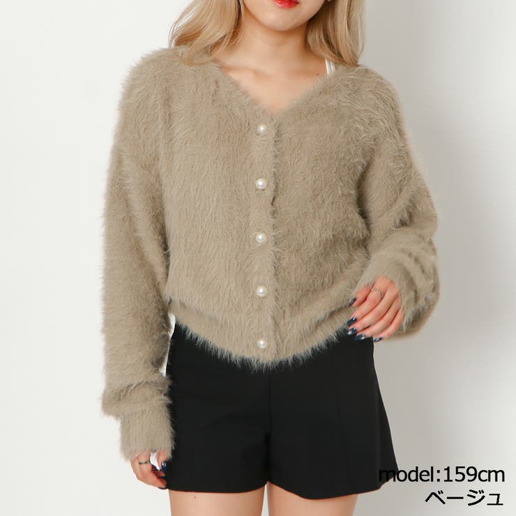 フェザー2wayカーディガン[品番：GORW0008315]｜GORGE （ゴージ