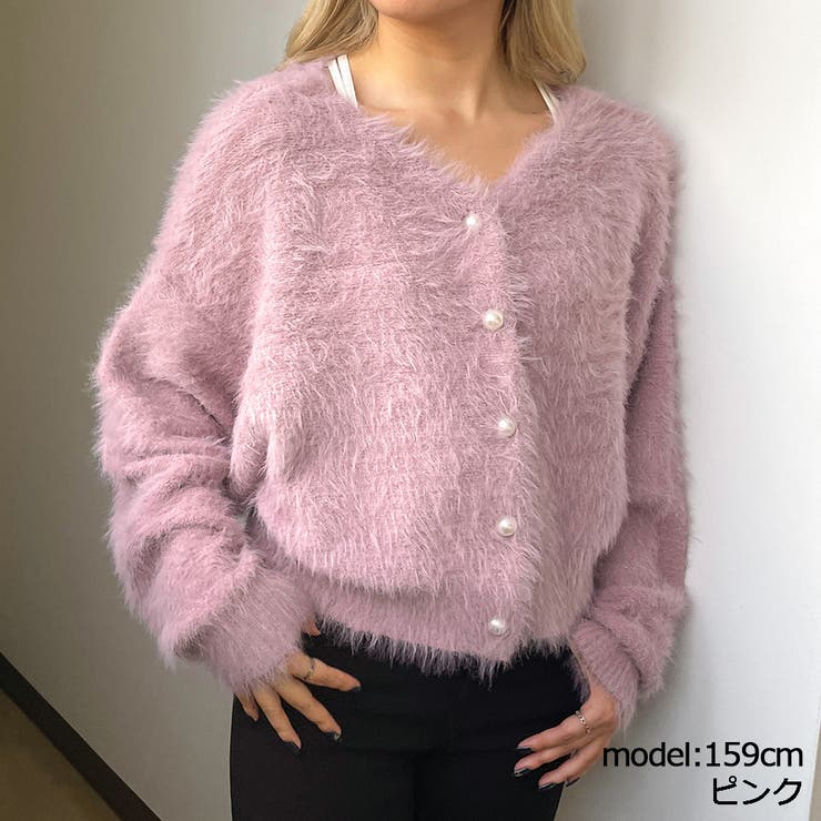 フェザー2wayカーディガン[品番：GORW0008315]｜GORGE （ゴージ