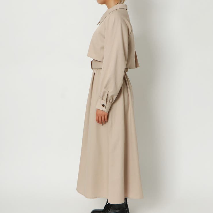 長袖トレンチワンピース[品番：GORW0008164]｜GORGE （ゴージ）の