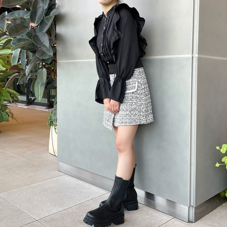 ジョーゼットフリルブラウス | GORGE  | 詳細画像10 