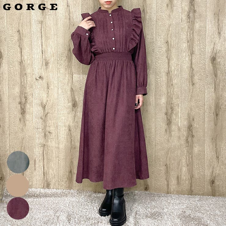 ライスコールフリルワンピース | GORGE  | 詳細画像1 