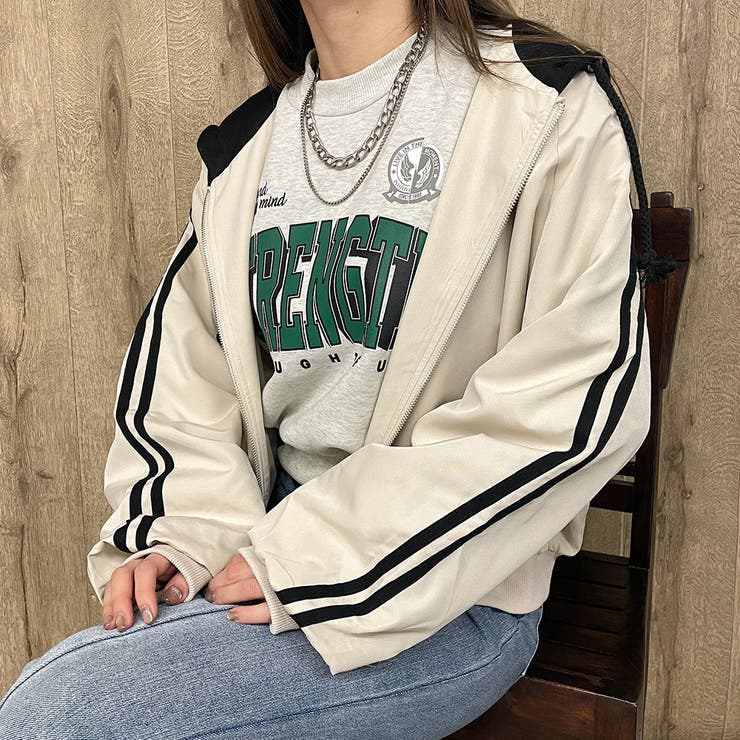 ラグランライン入りブルゾン | GORGE  | 詳細画像11 