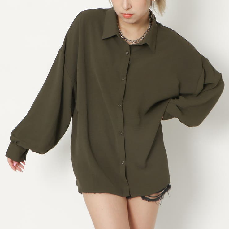 ストレッチ無地シャツ | GORGE  | 詳細画像8 