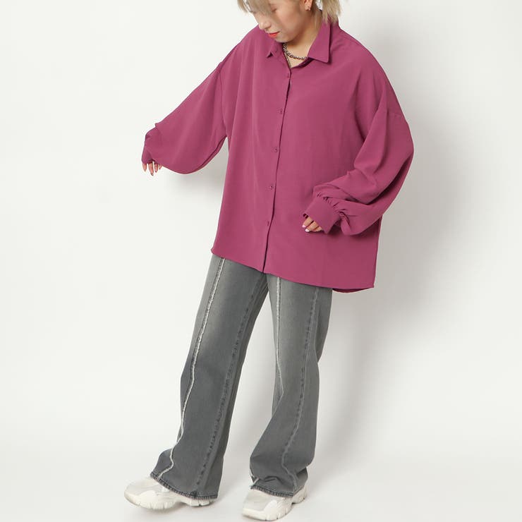 ストレッチ無地シャツ | GORGE  | 詳細画像11 