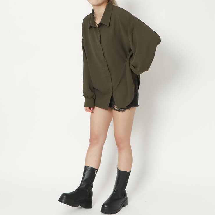 ストレッチ無地シャツ | GORGE  | 詳細画像12 