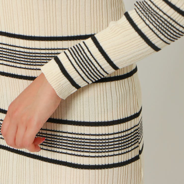 襟付きボーダーワンピース | GORGE  | 詳細画像6 