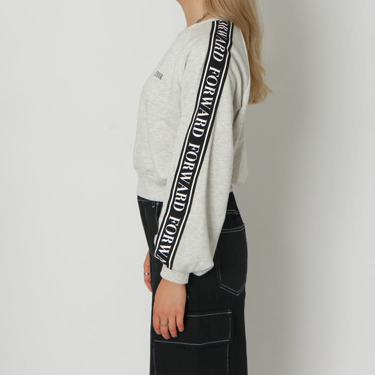 袖ロゴ裏毛プルオーバー | GORGE  | 詳細画像3 