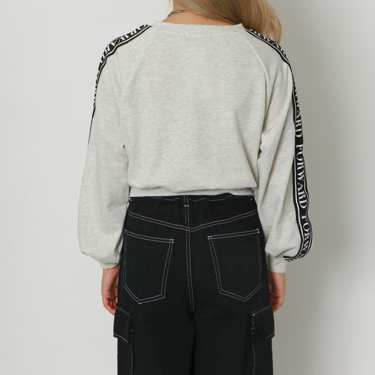 袖ロゴ裏毛プルオーバー | GORGE  | 詳細画像4 