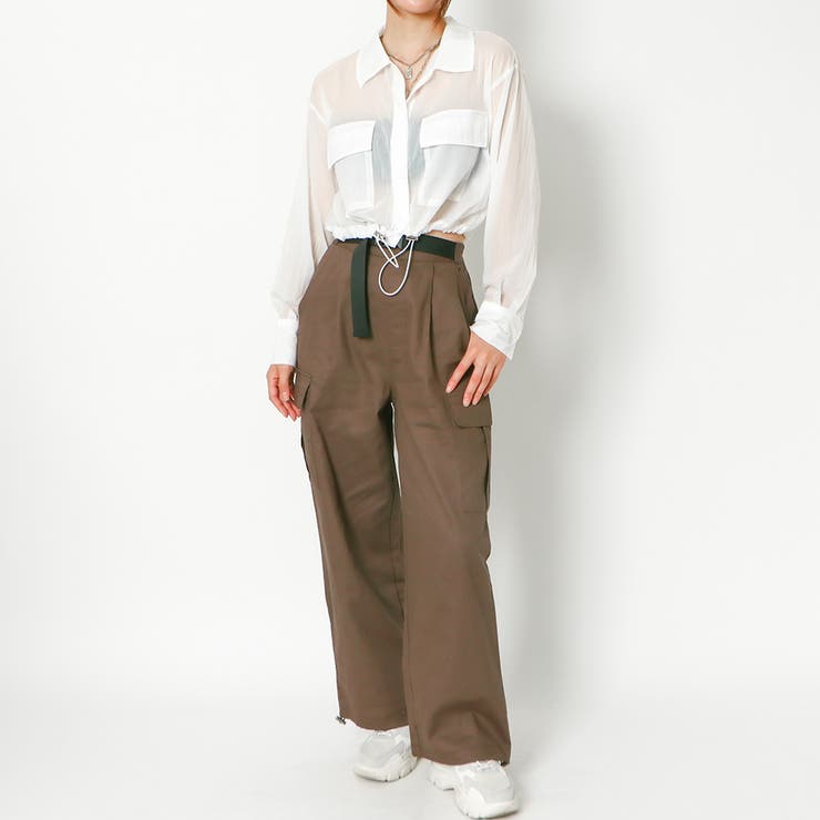 短丈ナイロンシャツ | GORGE  | 詳細画像11 