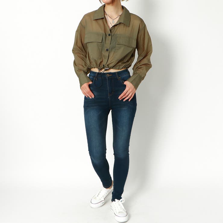 短丈ナイロンシャツ | GORGE  | 詳細画像12 