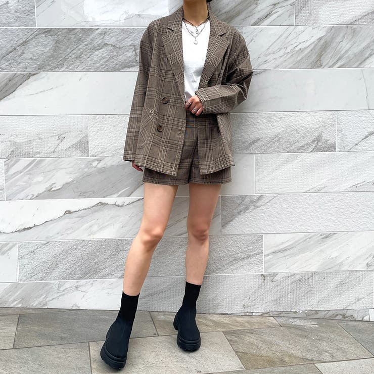 チェックＷテーラージャケット | GORGE  | 詳細画像10 