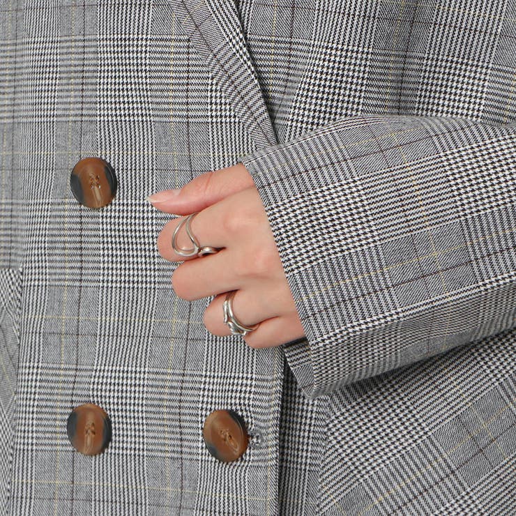 チェックＷテーラージャケット | GORGE  | 詳細画像7 