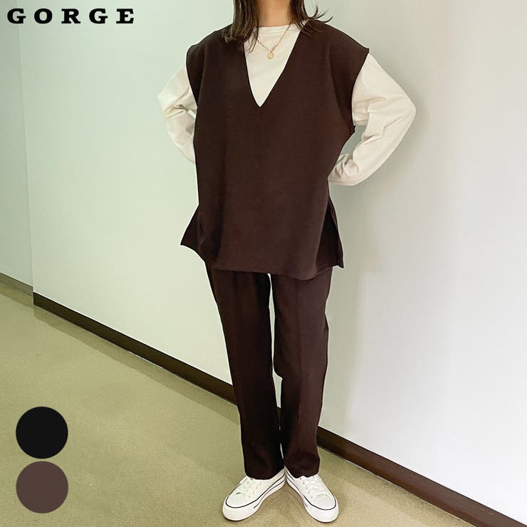 ベストテーパードパンツセット | GORGE  | 詳細画像1 