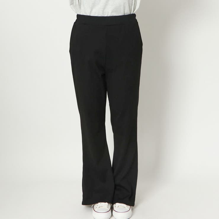 新品　リブフレアパンツ 楽天市場】【マラソン限定：4,280円→2,290円！】 フレアパンツ