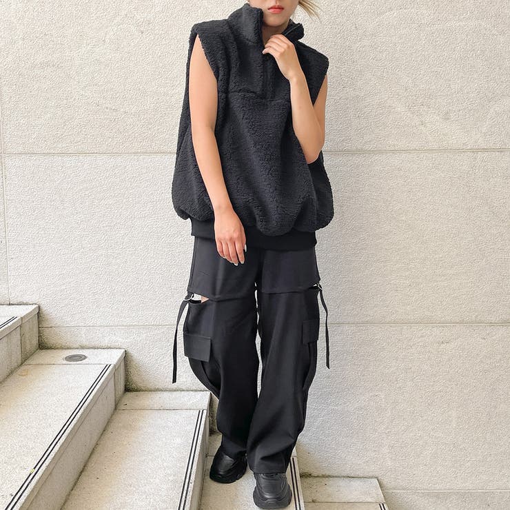 VI E DIT カーゴパンツ 2wayシックスポケットカーゴパンツ