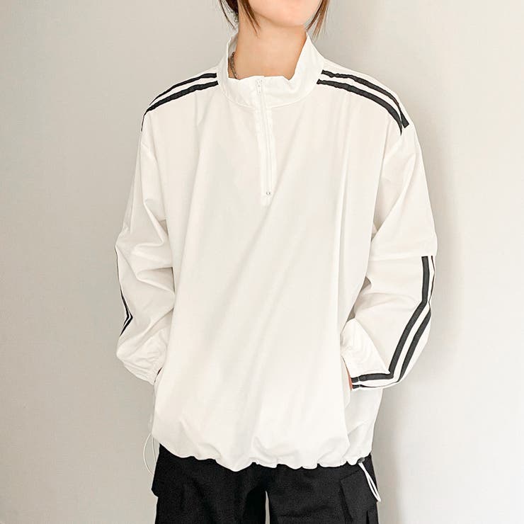 ライン入りスタンドプルオーバー | GORGE  | 詳細画像12 