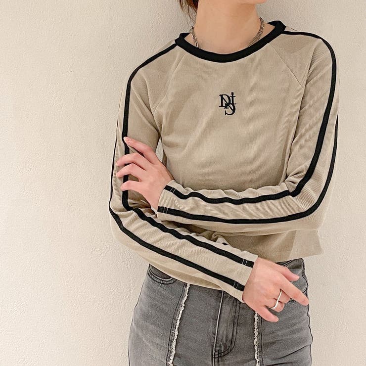 袖ラインリブロンTシャツ[品番：GORW0008053]｜GORGE （ゴージ）の