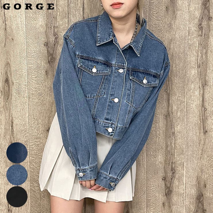 短丈Ｇジャン[品番：GORW0008222]｜GORGE （ゴージ）のレディースファッション通販｜SHOPLIST（ショップリスト）