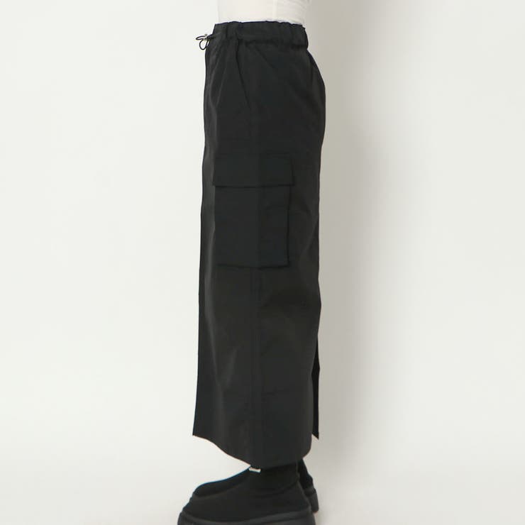レディース ロングカーゴスカート ミリタリー風 | GORGE  | 詳細画像3 
