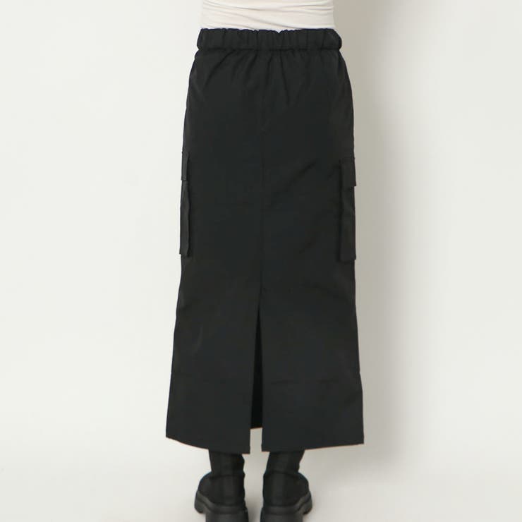 レディース ロングカーゴスカート ミリタリー風 | GORGE  | 詳細画像4 