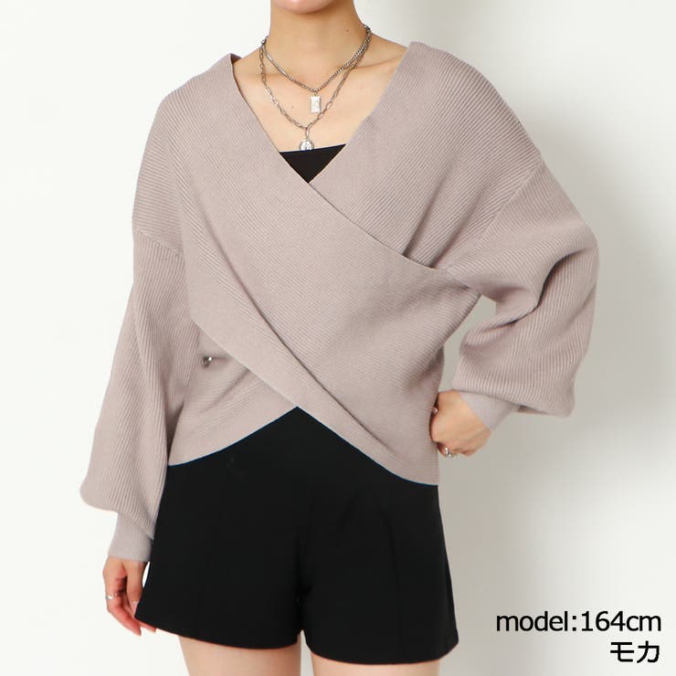 Y.A.R.N クロスニット セール】クロスニット（ニット/セーター）｜MIIA（ミーア）の