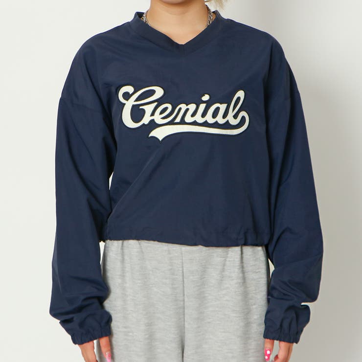 フェルトロゴナイロンプルオーバー[品番：GORW0008175]｜GORGE