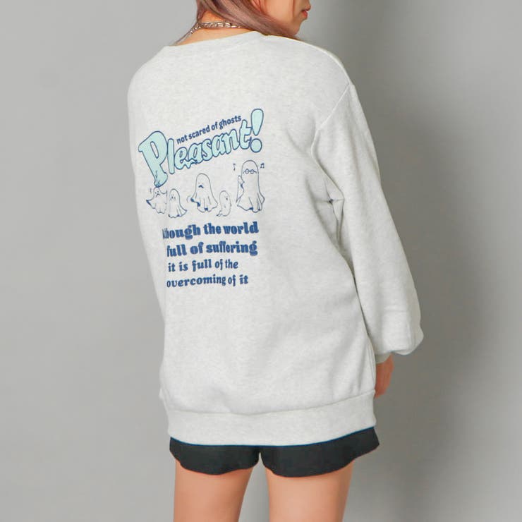 ゴーストプリントトレーナー [品番：GORW0008540]｜GORGE （ゴージ）の