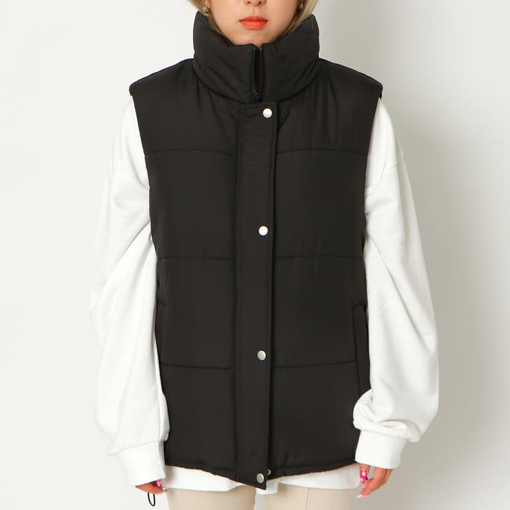 新品　クロシェ　定価¥3万1900円　ビッグシルエットダウンベスト 新品 クロシェ 定価¥3万1900円 ビッグシルエットダウンベスト