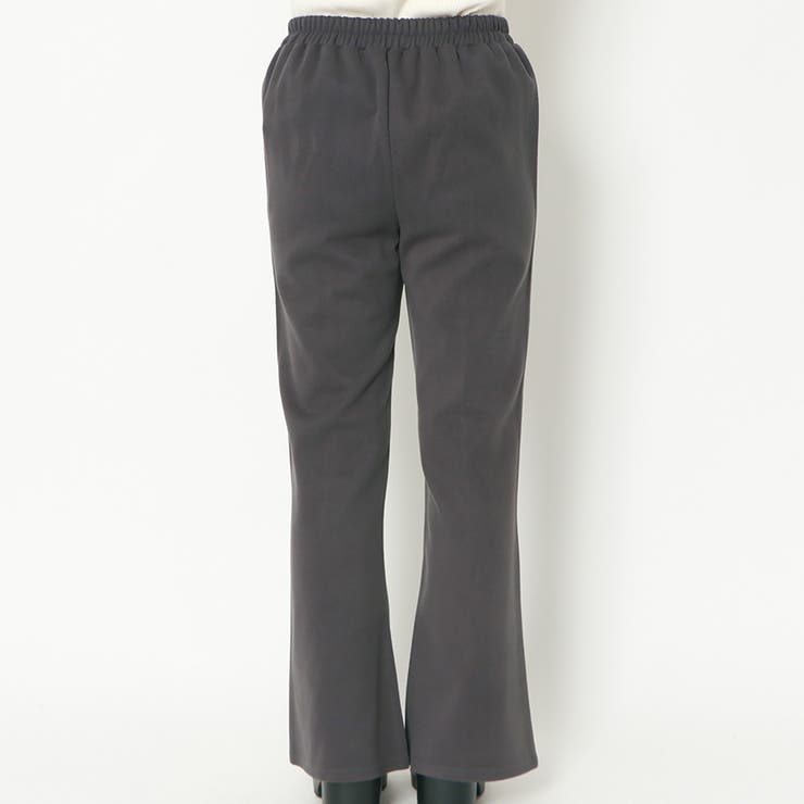 両面起毛フレアパンツ | GORGE  | 詳細画像4 