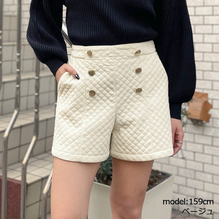 ベロアキルティングショートパンツ[品番：GORW0008397]｜GORGE