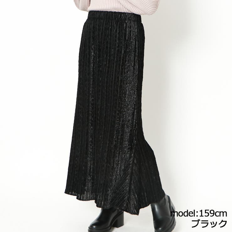 ヘリンボーン柄ベロアスカート[品番：GORW0008440]｜GORGE （ゴージ  