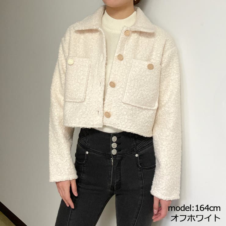 クロップドボアジャケット[品番：GORW0008477]｜GORGE （ゴージ）の